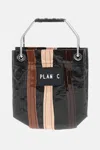 Plan C Small Shopper In Black