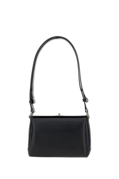 PLAN C SMOOTH GRAIN CALFSKIN SHOULDER BAG