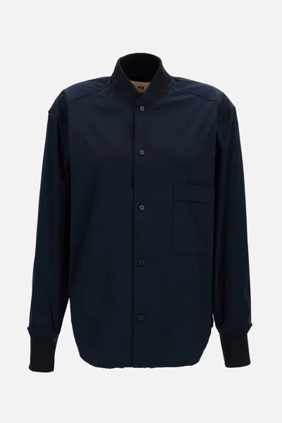 Plan C Sport Shirt In Blue