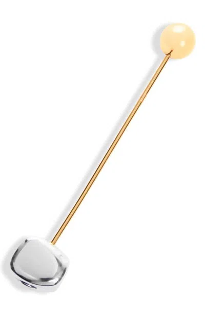 Plan C Stick Pin In Gold Nikel