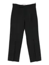Plan C Hose Mit Geradem Bein In Black