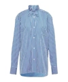 Plan C Striped Shirt In Multi