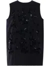 Plan C Sequin-embellished Top In N Nero