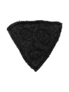 Plan C Triangular Embroidered Pin In Black