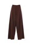Plan C Trousers In Brown
