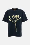 Plan C Graphic-print T-shirt In Blue