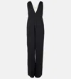 Plan C V-neck Jumspuit In Black