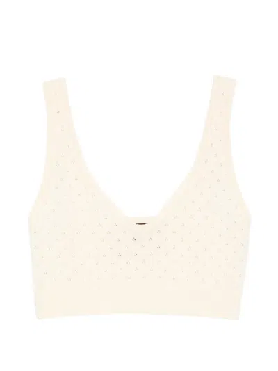 Plan C V-neck Sleeveless Top In Pink