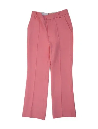 Pre-owned Plan C Wide Leg Pants In Pink