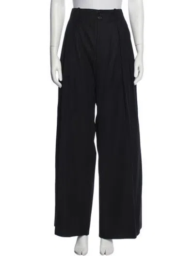 Pre-owned Plan C Wide Leg Pants W/ Tags In Black