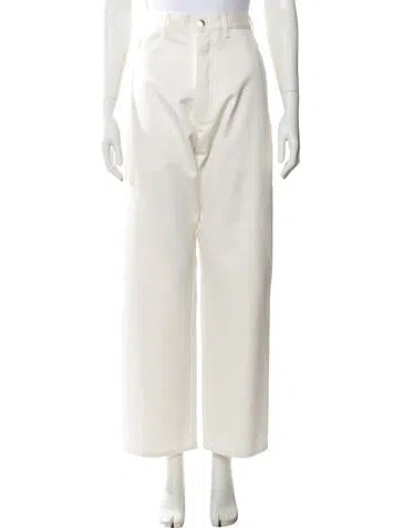 Pre-owned Plan C Wide Leg Pants W/ Tags In Neutrals