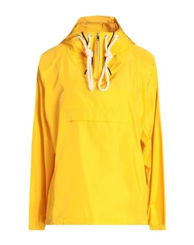 Plan C Woman Jacket Ocher Size 6 Polyester In Yellow