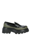 Plan C Woman Loafers Black Size 10 Textile Fibers In Black