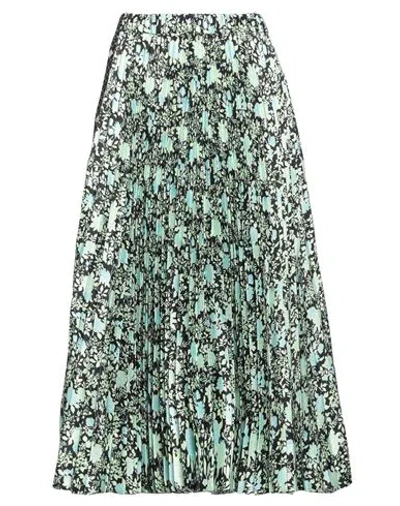 Plan C Woman Midi Skirt Light Green Size 4 Polyester