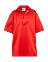 Plan C Woman Mini Dress Red Size 6 Polyester In Red