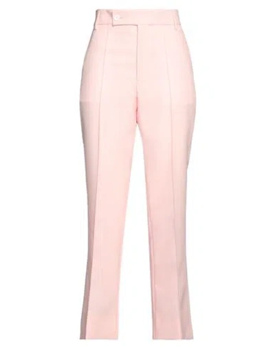 Plan C Woman Pants Pink Size 8 Polyester