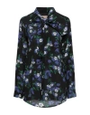 Plan C Woman Shirt Black Size 10 Silk In Black