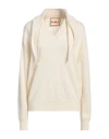 Plan C Woman Sweater Off White Size 4 Wool, Cashmere In Neutral