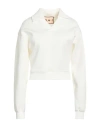 Plan C Cotton-blend Sweater In White