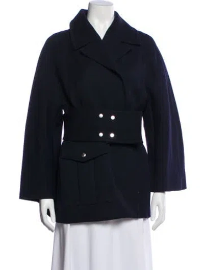 Pre-owned Plan C Wool Jacket In Gray