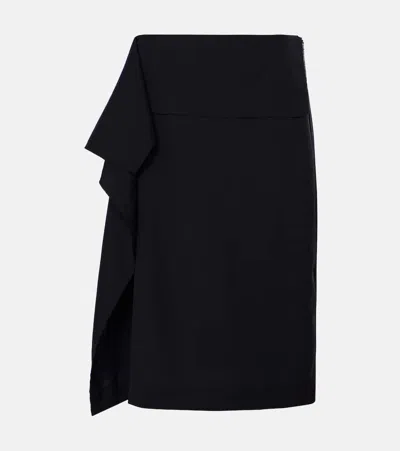 PLAN C WOOL WRAP SKIRT