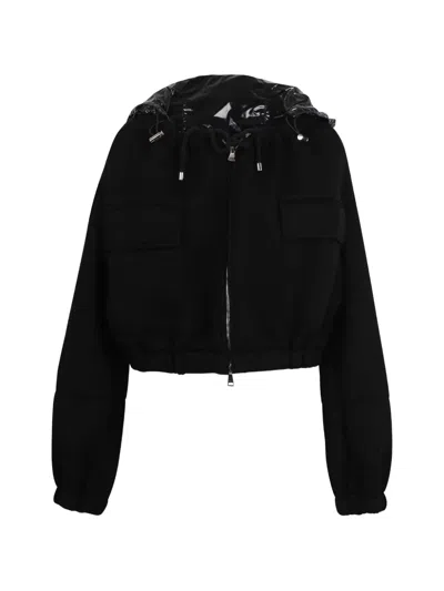 Plan C Zip-up Hoodie In Black