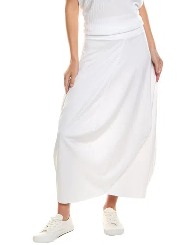 Planet Balloon Skirt In White