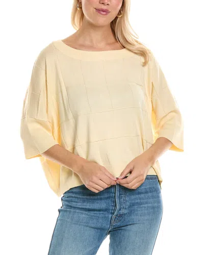 Planet Boxy Top In Yellow