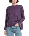 Planet Boxy Tucked T-shirt In Purple