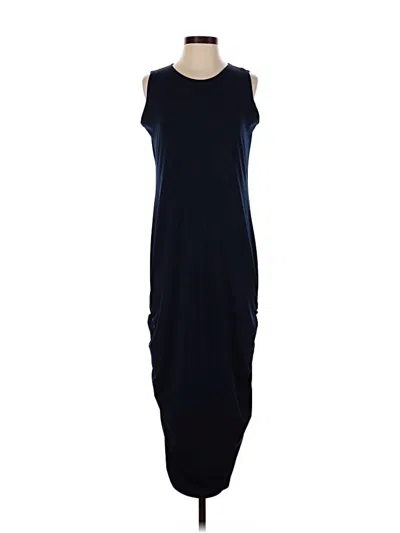 Pre-owned Planet By Lauren G Casual Dress In Blue