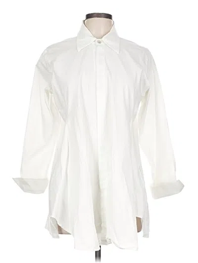 Pre-owned Planet By Lauren G Casual Dress In White