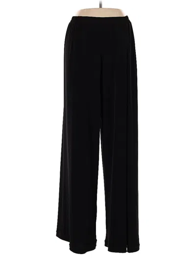 Pre-owned Planet By Lauren G Casual Pants In Black