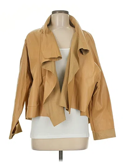 Pre-owned Planet By Lauren G Jacket In Brown