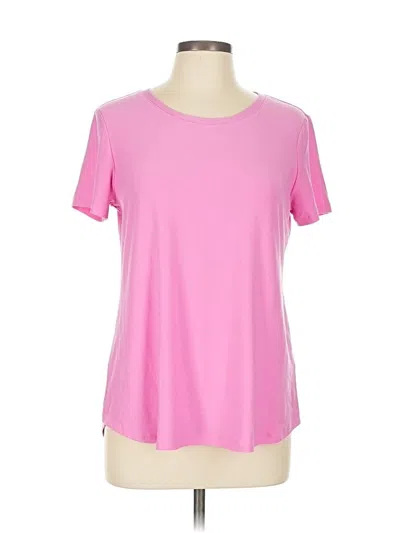 Pre-owned Planet Gold Active T-shirt In Pink