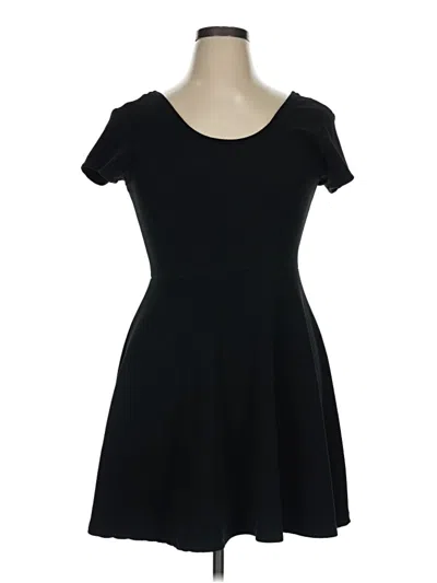 Pre-owned Planet Gold Casual Dress In Black