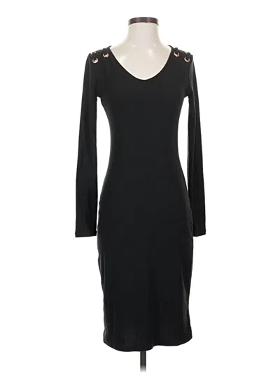 Pre-owned Planet Gold Casual Dress In Black
