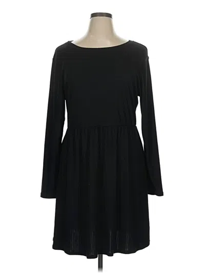 Pre-owned Planet Gold Casual Dress In Black