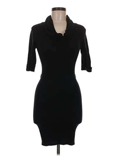 Pre-owned Planet Gold Casual Dress In Black