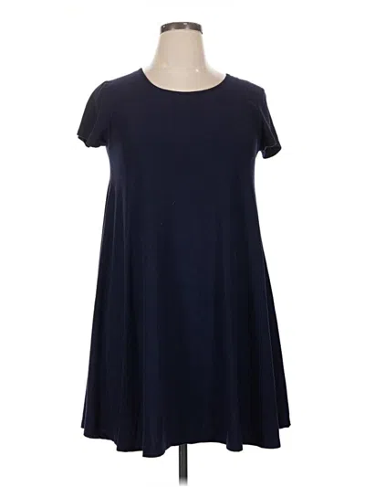 Pre-owned Planet Gold Casual Dress In Blue