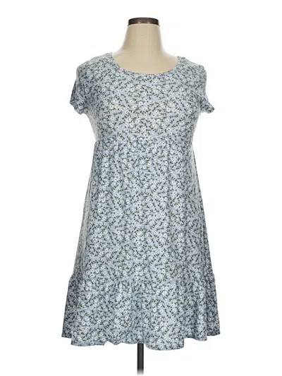 Pre-owned Planet Gold Casual Dress In Gray