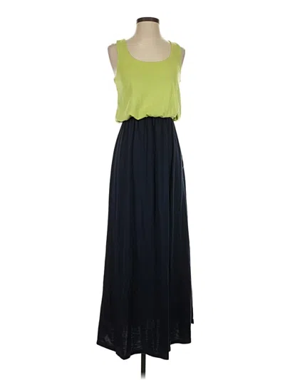 Pre-owned Planet Gold Casual Dress In Green