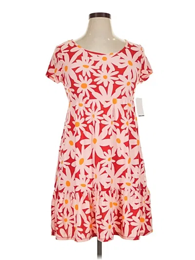 Pre-owned Planet Gold Casual Dress In Red