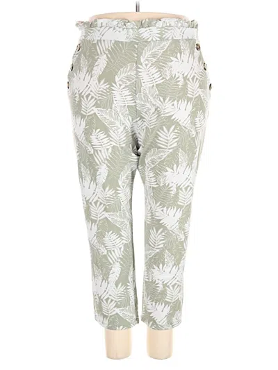 Pre-owned Planet Gold Casual Pants In Green