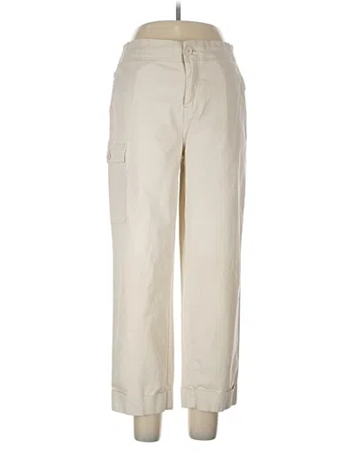Pre-owned Planet Gold Casual Pants In White