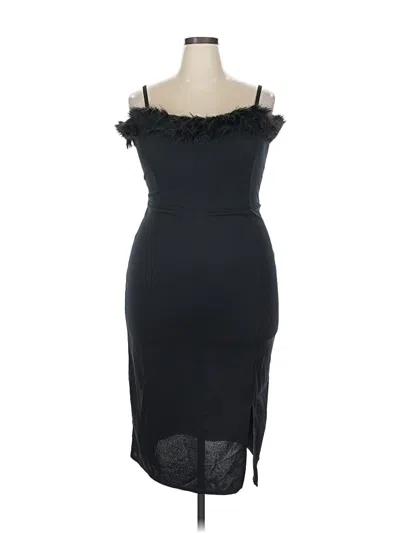 Pre-owned Planet Gold Cocktail Dress In Black