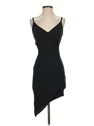 Pre-owned Planet Gold Cocktail Dress In Black