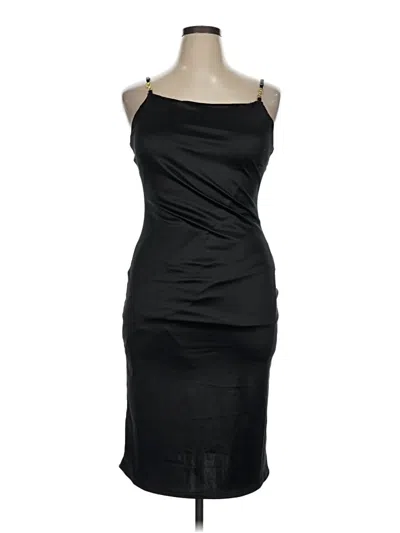 Pre-owned Planet Gold Cocktail Dress In Black