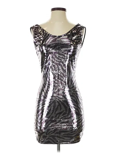 Pre-owned Planet Gold Cocktail Dress In Black