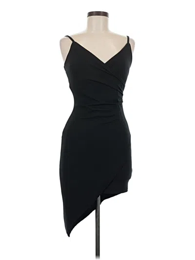 Pre-owned Planet Gold Cocktail Dress In Black