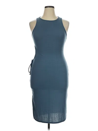Pre-owned Planet Gold Cocktail Dress In Blue